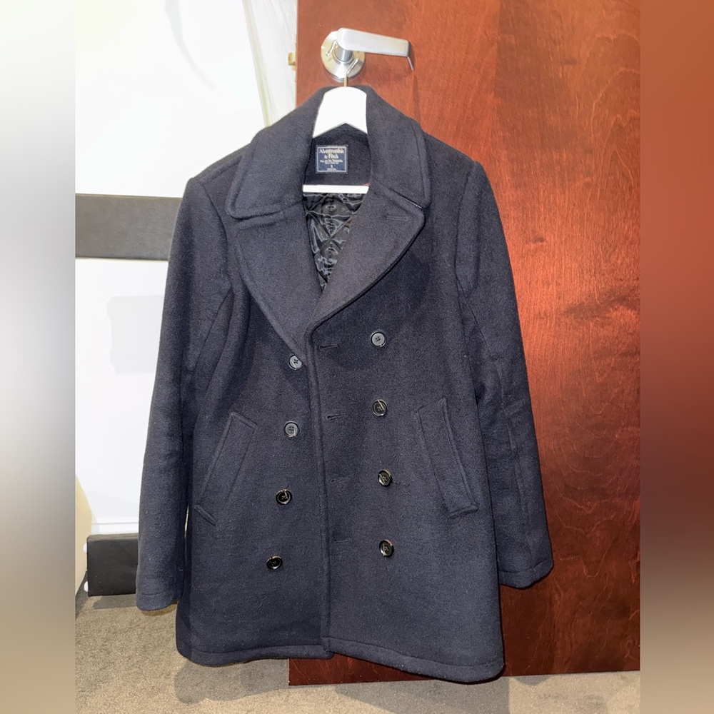 Abercrombie wool peacoat for sale
